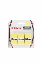 Обмотка Wilson pro comfort overgrip 3 Pack Yellow
