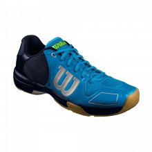 Кроссовки Wilson уни. VERTEX BL/NAVY/LIME SS20 голубой/синий 6,5