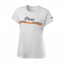 Футболка Wilson жен. PARIS 2021 TECH TEE белый XS