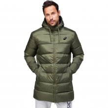 Куртка ASICS DOWN JACKET LONG M муж. зеленый S