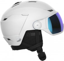 Шлем горнолыжный Salomon ICON LT VISOR 22-23 белый M 56-59