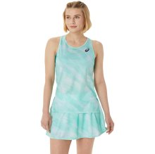 Майка ASICS WOMEN MATCH GRAPHIC TANK жен. голубой L