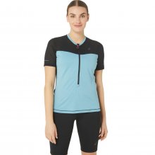 Футболка ASICS FUJITRAIL SS TOP жен. голубой M
