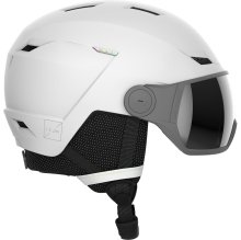 Шлем горнолыжный Salomon ICON LT VISOR FLS 23-24 белый S 53-56