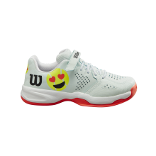 Кроссовки Wilson дет. KAOS EMO OPAL BL/WH/CORAL белый/жёлтый 11US
