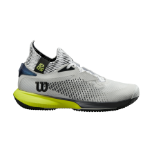 Кроссовки Wilson муж. KAOS RAPIDE SFT 2024 PEARL серый/чёрный/жёлтый 8US