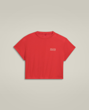 Футболка Wilson жен. HARPER CROP TEE INFRARED красный LG