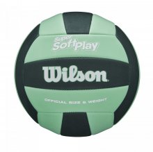 Мяч волейбольный Wilson SUPER SOFT PLAY GREEN зелёный 5