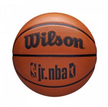 Мяч баскетбольный Wilson JR NBA DRV FAM LOGO BSKT BROWN SZ4 коричневый 4
