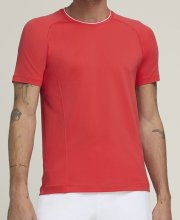 Футболка Wilson муж. TEAM SEAMLESS CREW INFRARED красный MD