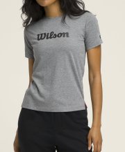 Футболка Wilson жен. TEAM GRAPHIC TEE MEDIUM GRAY серый LG