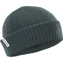 Шапка Salomon DOCKER BEANIE уни. зеленый OSFA