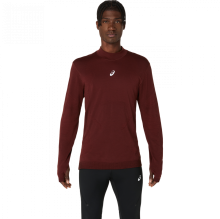 Лонгслив ASICS ROAD WINTER SEAMLESS LS TOP муж. бордовый L