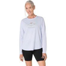 Лонгслив ASICS FUJITRAIL LOGO LS TOP жен. голубой M