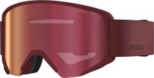 Очки горнолыжные Atomic SAVOR L STEREO 25-26 бордовый