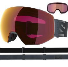 Очки горнолыжные Salomon RADIUM PRIME SIGMA 25-26 темно-серый