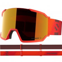 Очки горнолыжные Salomon S/VIEW 3 25-26 красный