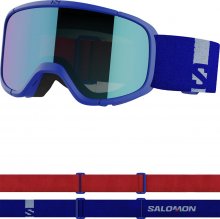 Очки горнолыжные Salomon LUMI 25-26 синий/белый