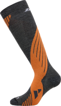 Носки Zanier ALPINE SOCKS UX уни. серый-оранжевый 57010-5692 L